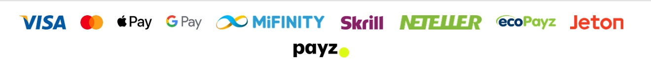 Platební metody SlotRoyals včetně Visa, Mastercard, Skrill, Neteller a Jeton