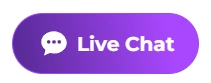 Tlačítko živého chatu zákaznické podpory SlotRoyals